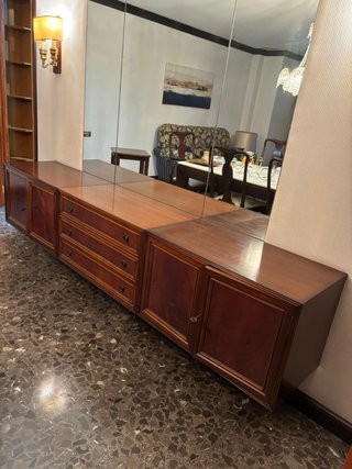 Conjunto Muebles Palma Caoba