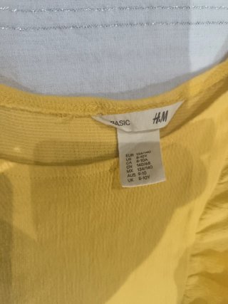 Vestido amarillo niña 134/140