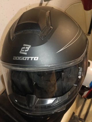 Casco Bogotto H27 con Intercomunicador