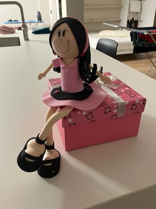Caja joyero fofucha con muñeca