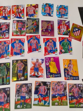 Lote cromos Atlético de Madrid Panini
