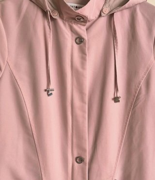 Parka con capucha desmontable T S