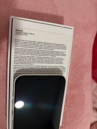 iPhone 13 Blanco 128GB Batería 90% salud