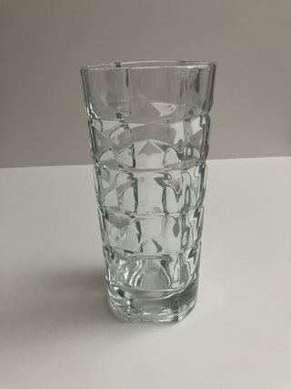 Jarrón de cristal tallado Francia