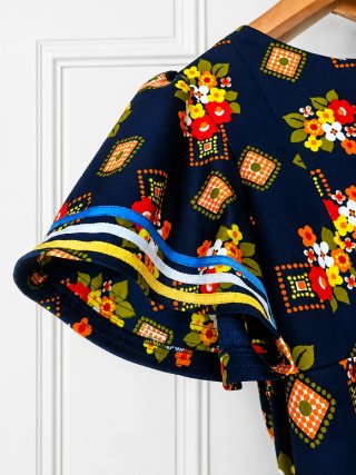 Blusa joya vintage de los años 70 de la
