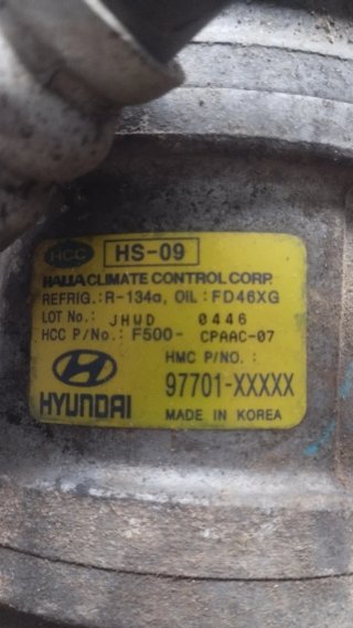 Compresor A/C Hyundai y Kia Picanto y i10