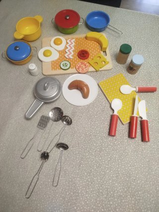 Cocina Imaginarium con accesorios