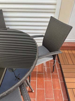 Conjunto Mesa y Sillas Terraza Royalcraft Exterior