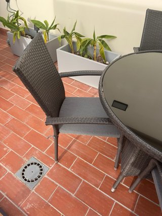 Conjunto Mesa y Sillas Terraza Royalcraft Exterior