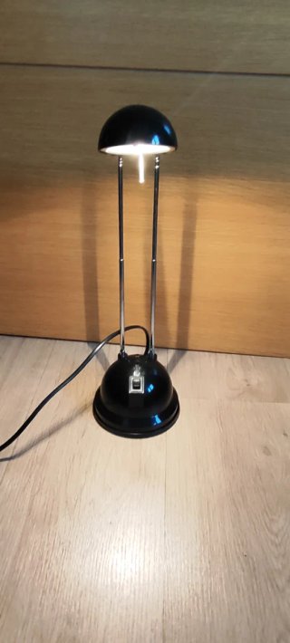 Lámpara Flexo Escritorio Negra