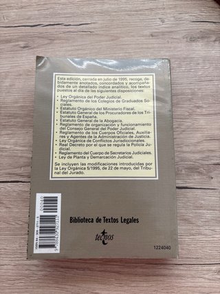Ley orgánica del poder judicial y estatutos org...