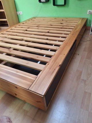 Somier de madera 140x200