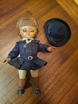 Muñeca Linda Pirula de celuloide vintage