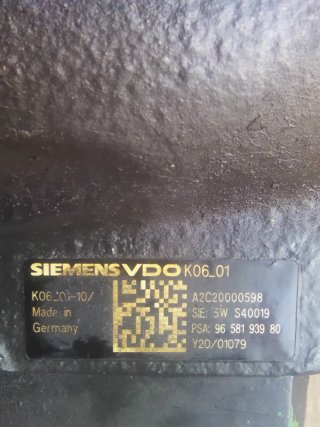 Bomba Inyección Siemens motor 2.0 HDI Citroen