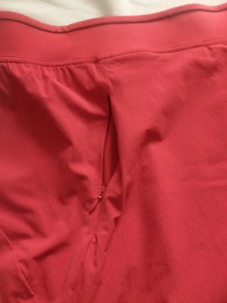 Falda pantalón corta Quechua color vino