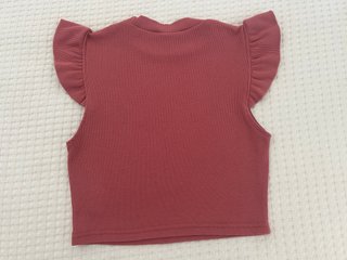 Blusa de volantes talla 12-13, nueva