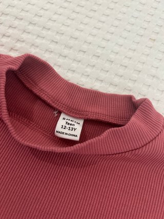 Blusa de volantes talla 12-13, nueva