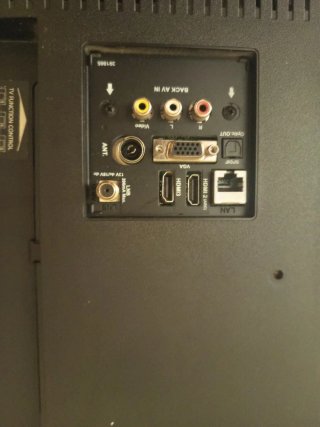 Televisor Toshiba Negro