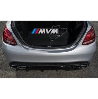 Salidas dobles de escape Mercedes tipo C63 S63 AMG
