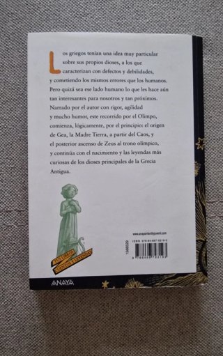 DE LOS DIOSES GRIEGOS.