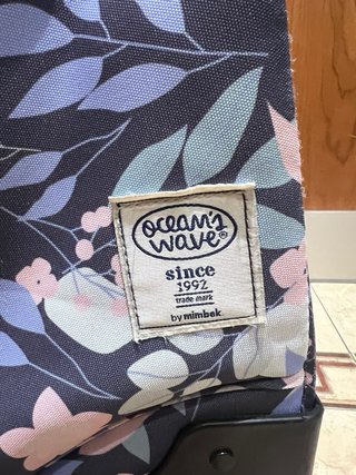 Mochila Trolley Ocean's Wave Flores