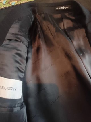 Traje Emidio Tucci 100% Lana Virgen –T 52