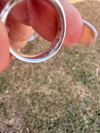 Anillo Plata Ley 925 Piedra agata musgo