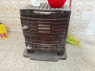 Estufa de leña CHAPPÉE hierro original