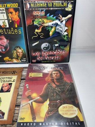 Lote 5 Películas DVD Acción/Aventura/Sci-Fi