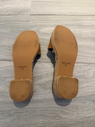 Sandalias esparto Gloria Ortiz marrones