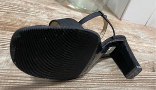 Sandalias Paco Herrero Tacón Negro