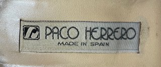 Sandalias Paco Herrero Tacón Negro