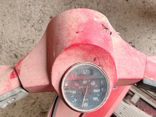 Vespa 200 Iris Roja/Rosa