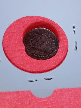 Moneda Antigua .un Ardite de 1615. Felipe III