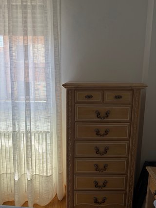 Dormitorio Matrimonio Madera Clara