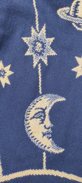Manta/alfombra reversible multiusos boho chic