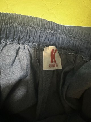 Pantaloni larghi blu Taglia 42