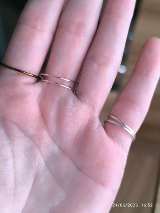 Anillos de alambre Gatitos Ajustables