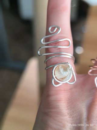 Anillos de alambre Gatitos Ajustables