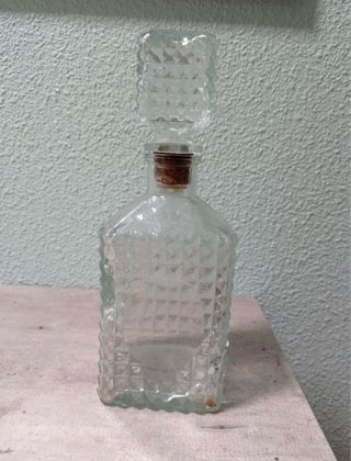 Juego de licor de cristal