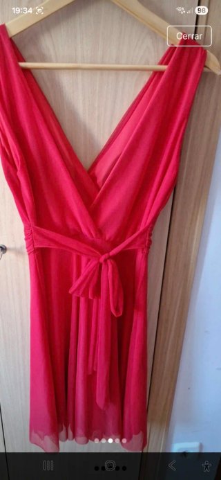 Vestido fiesta rojo