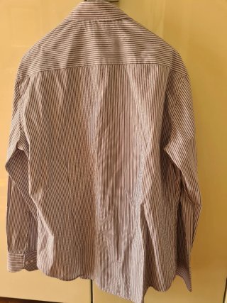 Camicie uomo a fantasia azzurra
