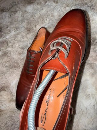 Santoni Zapatos Marrones Hombre
