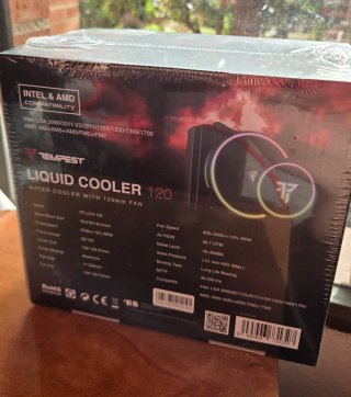 Tempest 120 RGB Liquid Cooler Kit