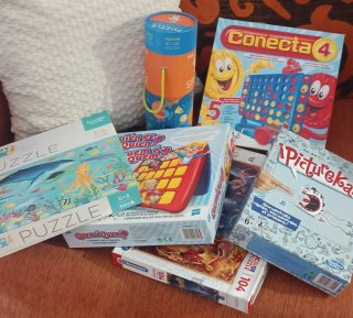 Lote di giochi e puzzle
