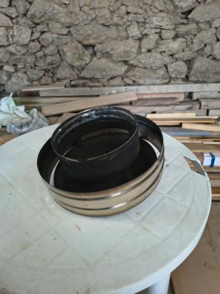 Sombrero de chimenea antirevoque