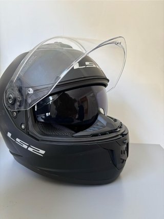 Casco Moto LS2 Negro talla S