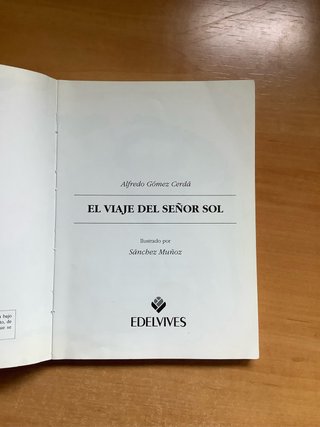 El viaje del señor Sol