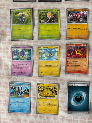 Carte Pokémon Varie