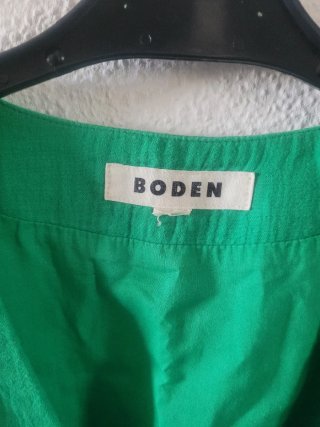 Vestido verde BODEN
